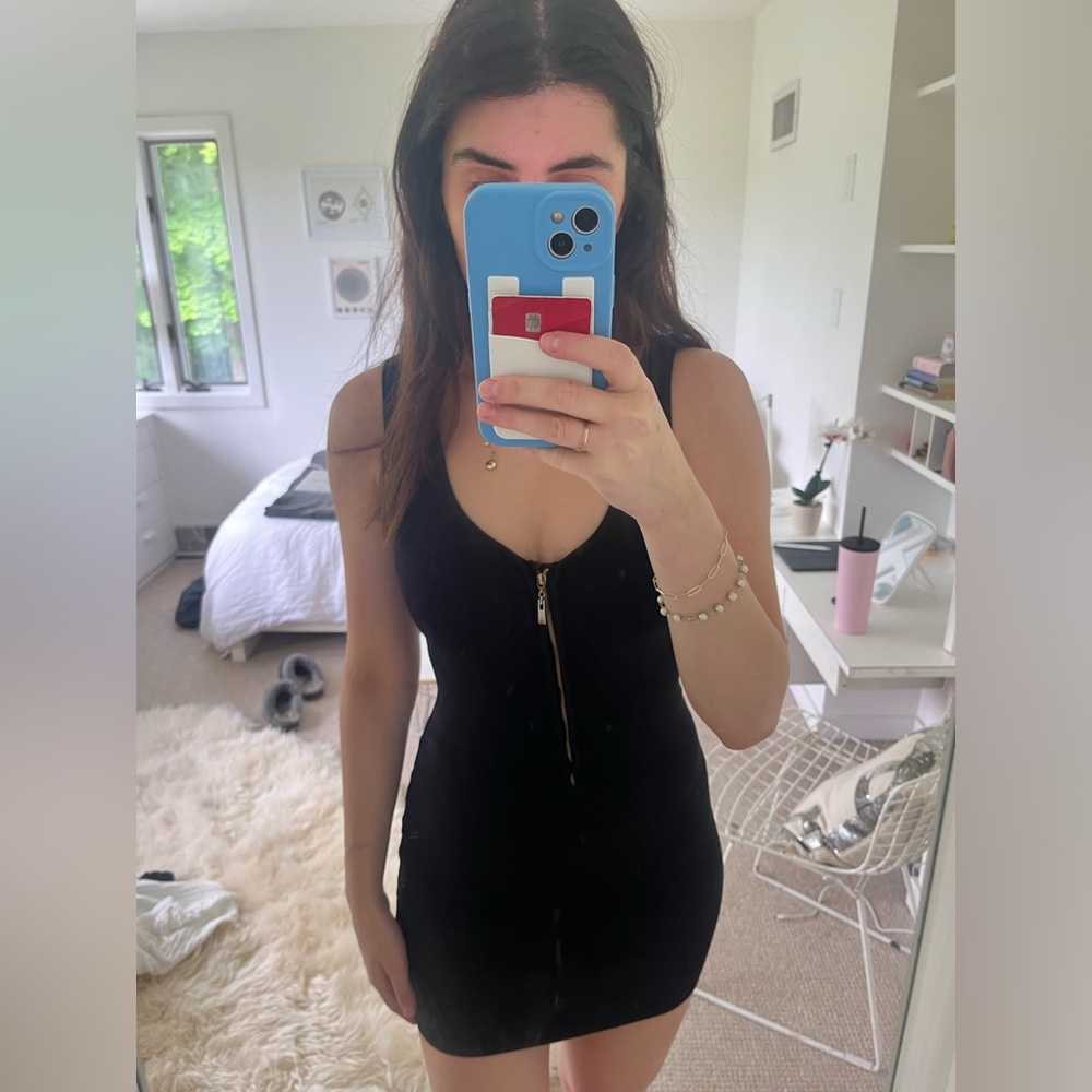 Black mini dress; never worn; from Seek the label